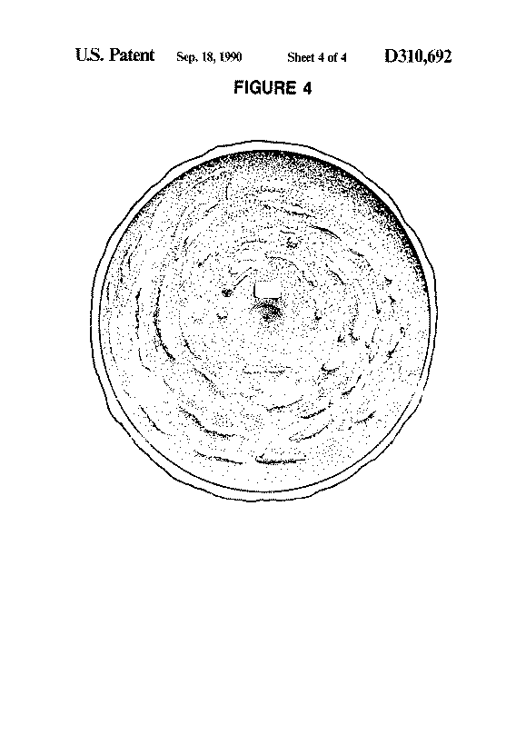 US Patent D310692