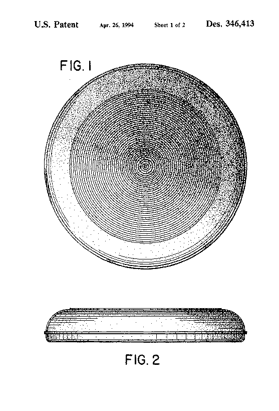 US Patent <empty>D346413